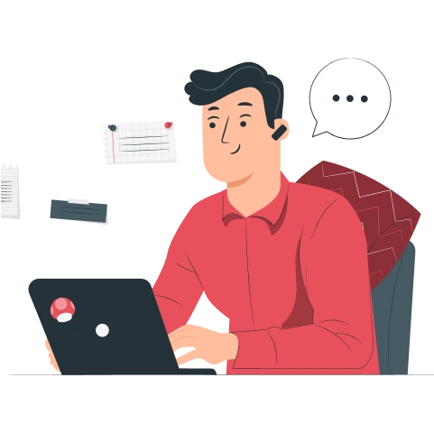 illustration of human work
