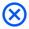 modal close icon