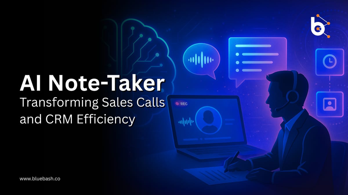 AI Note-Taker for Sales: Automate Transcriptions and Boost CRM Efficiency